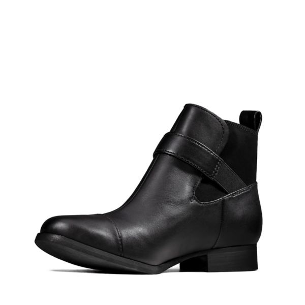 Clarks Womens Ladbroke Magic Ankle Boots Black | UK-9253786